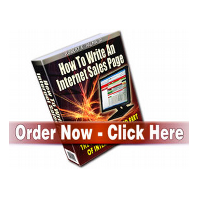 Write An Internet Sales Page